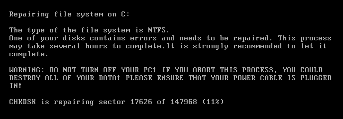 Petya - Processing-Meldung Petya - Processing-Meldung