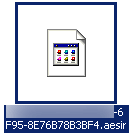 A file, encrypted with .AESIR Locky variant Screenshot of a file, encrypted with .AESIR Locky variant